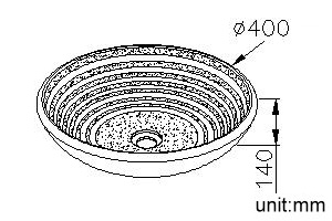Glass Basin(400*155mm) thumbnail 2