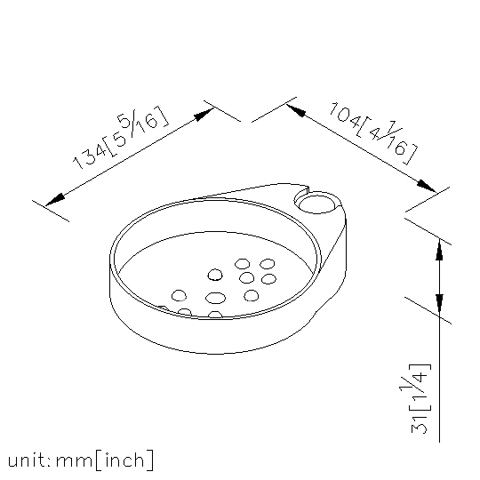 Soap Dish For Sliding Bar thumbnail 2