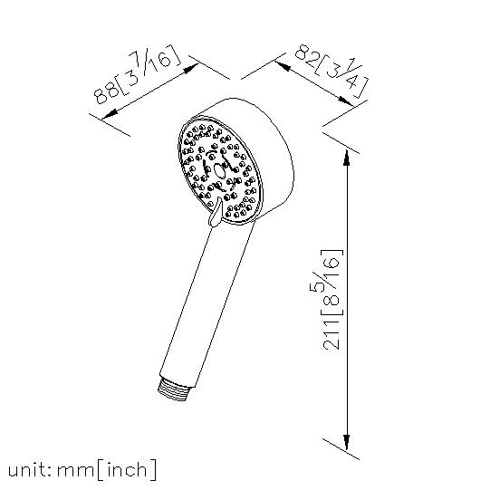 Hand Shower (Plastic) thumbnail 2