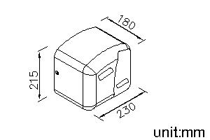 Automatic Operation Hand Dryer 110V (Plastic) thumbnail 2