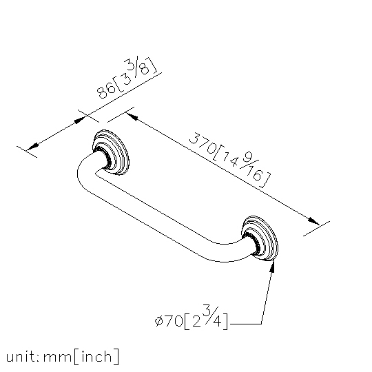 Classik Grab Bar (300mm) thumbnail 2