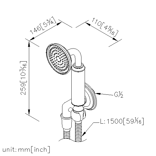 Hand Shower Holder  thumbnail 2