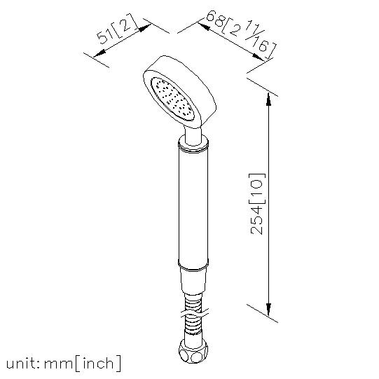 Hand Shower W/Hose thumbnail 2