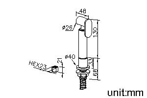 Sprayer W/1/2" Stand & Hose & Connector thumbnail 2