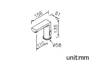 Tip-Touch Basin Mixer W/Lift Rod thumbnail 2