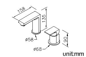 Single-Handle Basin Faucet thumbnail 2
