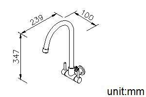 RO Faucet (Wall-Mounted/Cold Only) thumbnail 2
