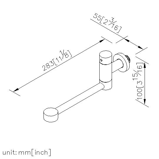 Kitchen Faucet (Wall-Mounted/Cold Only) thumbnail 2