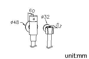 Valve & Water Tube (Brass Bracket) thumbnail 2