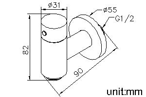 Valve (Water Flow Rate Adjustable)(Stainless Steel) thumbnail 2