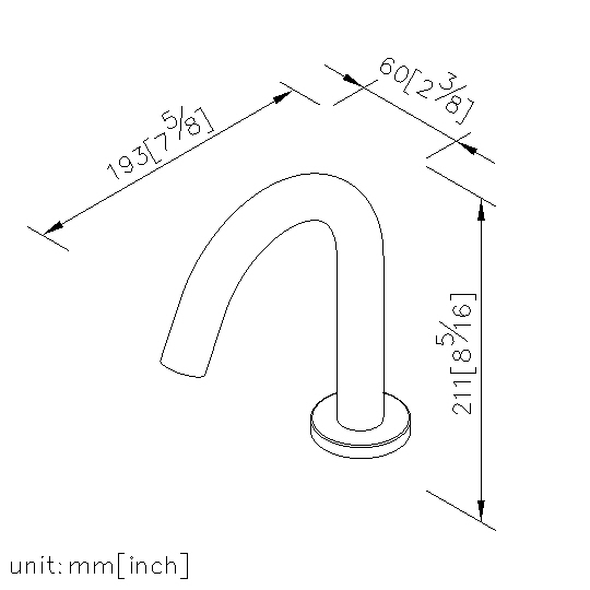 Sensor Basin Faucet (Cold Only)(DC) thumbnail 2