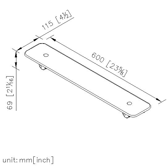Shelf (600mm) thumbnail 2