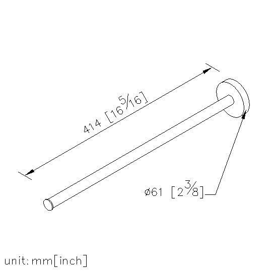 Towel Bar (400mm) thumbnail 2