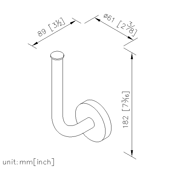 Spare Toilet Tissue Holder thumbnail 2
