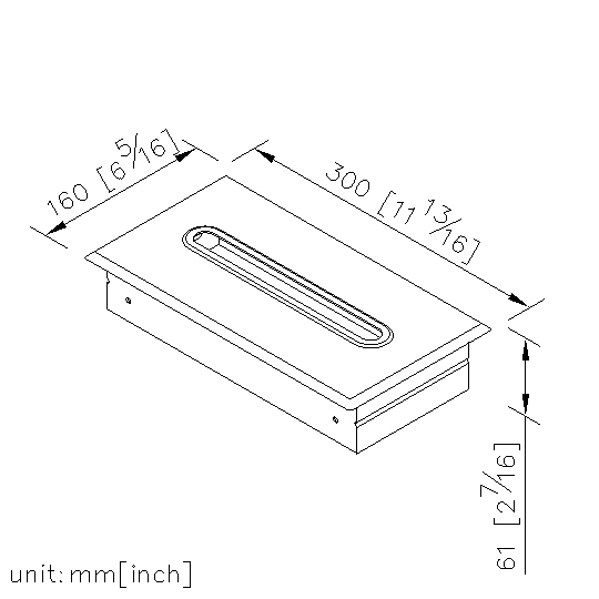 Tissue Dispenser (Stainless Steel) thumbnail 2