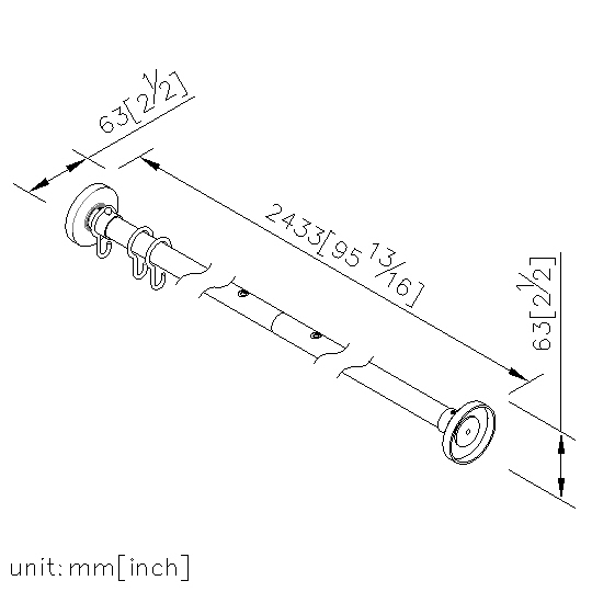 Shower Rod thumbnail 2