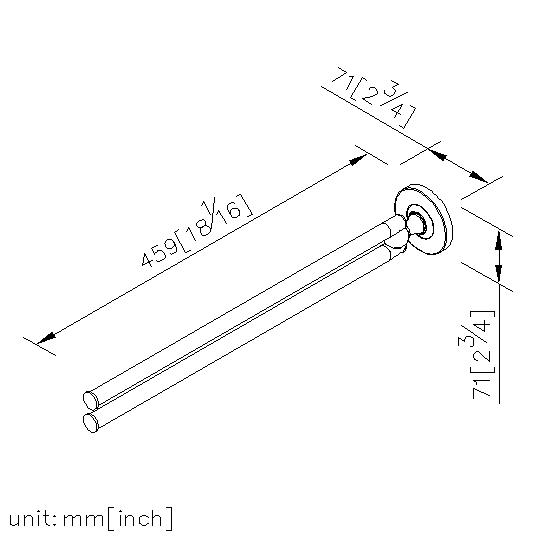 Swivel Towel Bar thumbnail 2