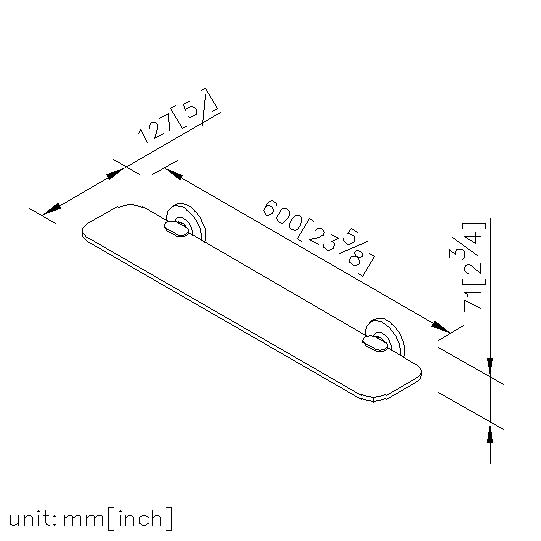 Shelf (600mm) thumbnail 2
