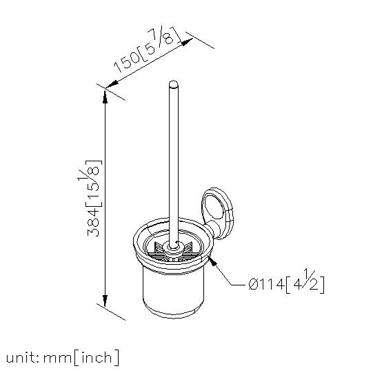 Toilet Brush Holder thumbnail 2