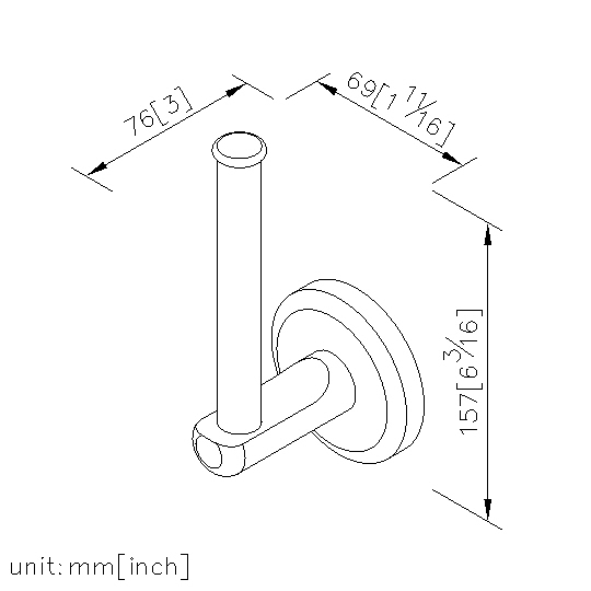Spare Toilet Tissue Holder thumbnail 2