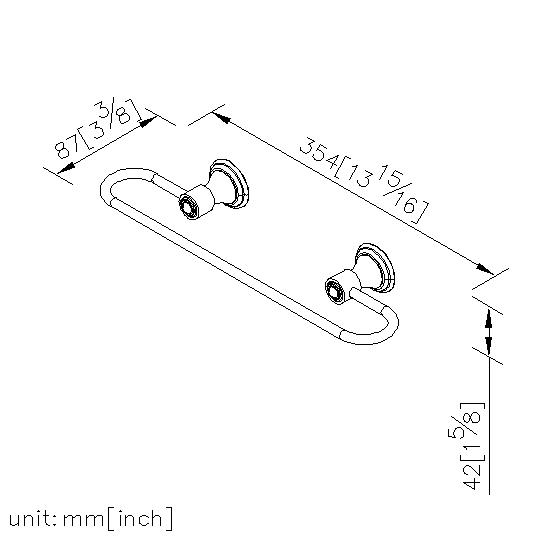 Towel Bar (300mm) thumbnail 2
