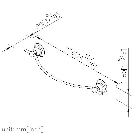 Towel Bar (300mm) thumbnail 2