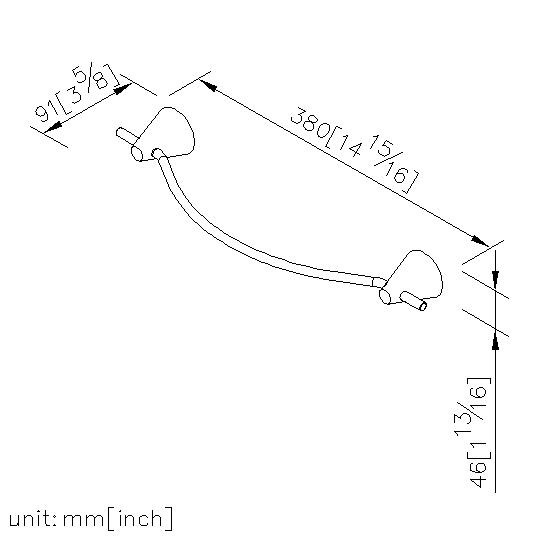 Towel Bar (300mm) thumbnail 2