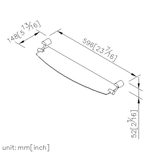 Shelf (600mm) thumbnail 2
