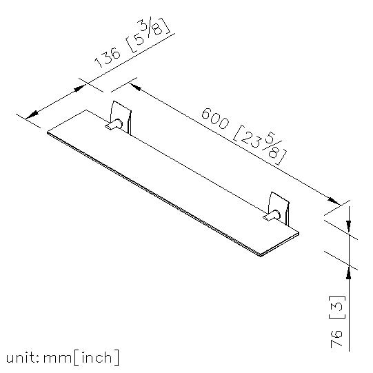 Shelf (600mm) thumbnail 2