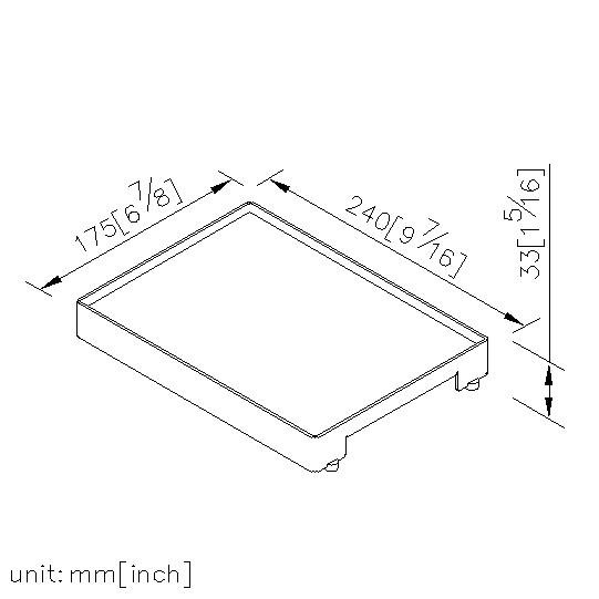 Tray 240*175*30mm thumbnail 2