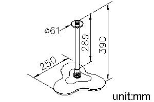 Ceiling-Mounted Showerhead thumbnail 2