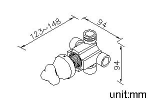 3-Way Diverter (One Inlet) thumbnail 2