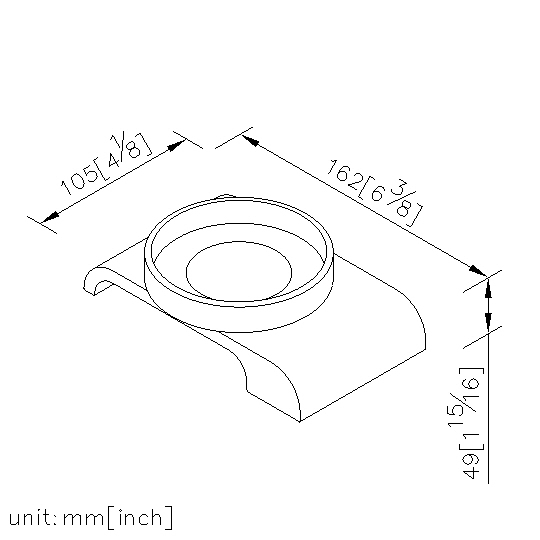 Soap Dish (Black Coating) thumbnail 2