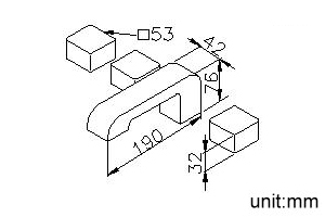 Two-Handle Bathtub Faucet W/Diverter thumbnail 2