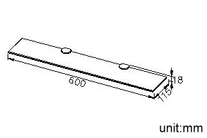 Shelf(600mm) thumbnail 2