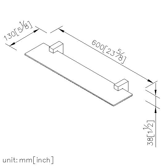 Shelf (600mm) thumbnail 2