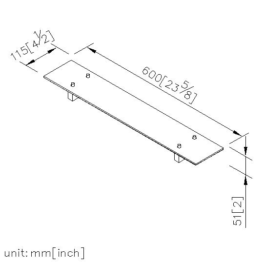 Shelf (600mm) thumbnail 2