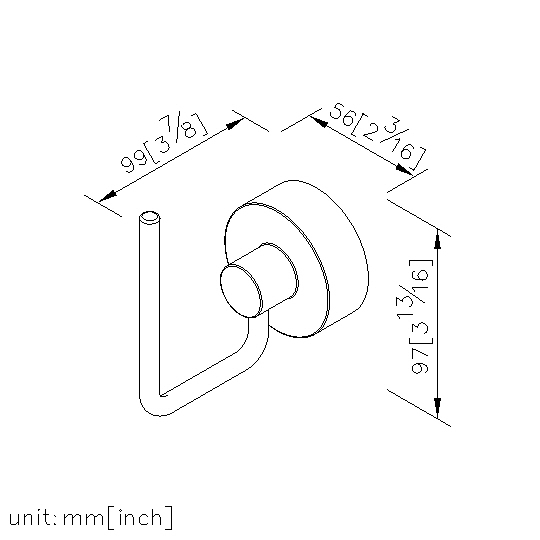 Spare Toilet Tissue Holder thumbnail 2