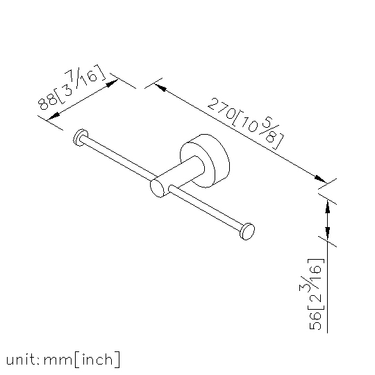 Bilateral Toilet Tissue Holder thumbnail 2