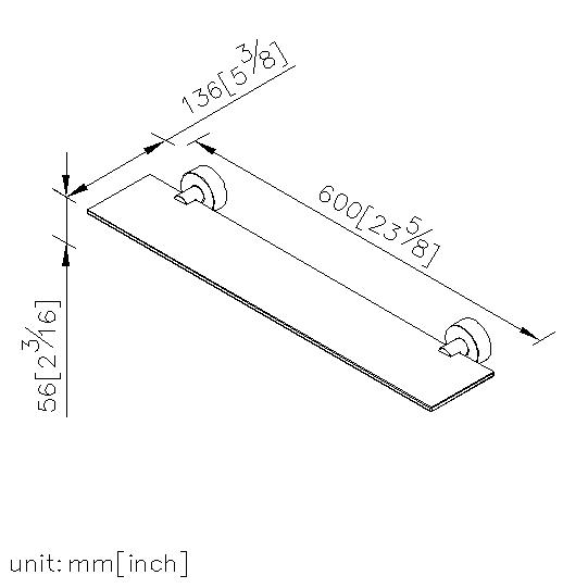 Shelf (600mm) thumbnail 2