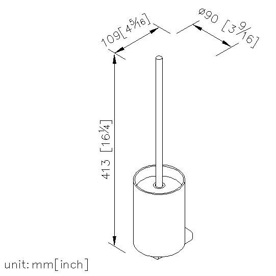 Toilet Brush Holder thumbnail 2