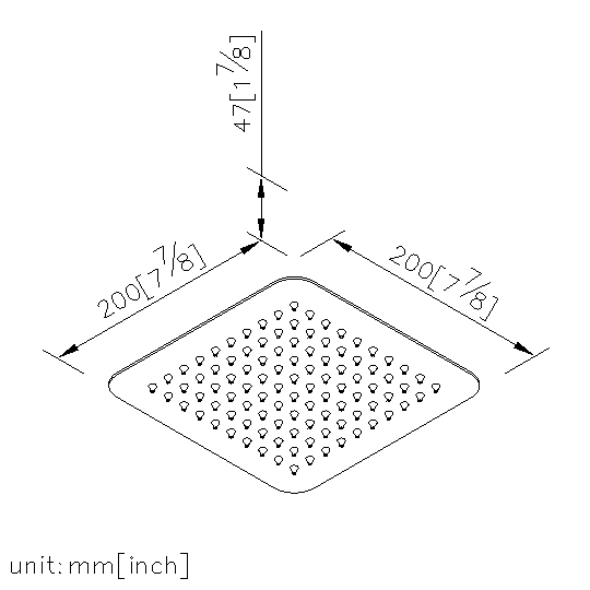 Showerhead 200mm thumbnail 2