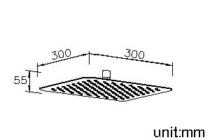 Showerhead 300mm thumbnail 2