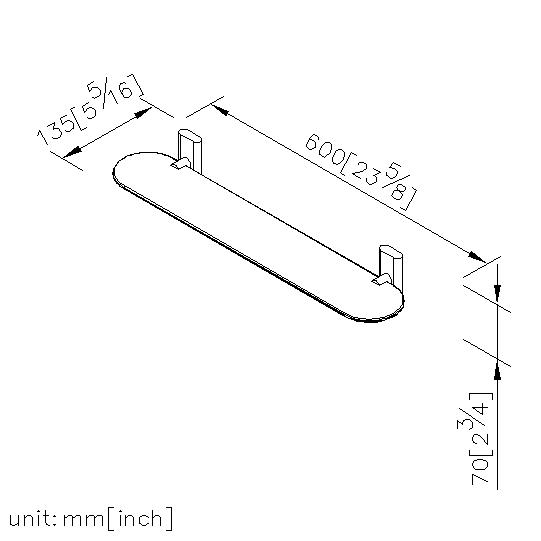 Shelf (600mm) thumbnail 2