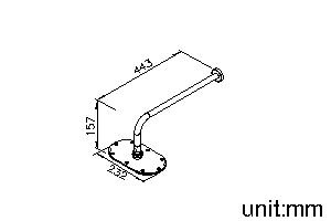 Wall-Miunted Showerhand (Brass) thumbnail 2