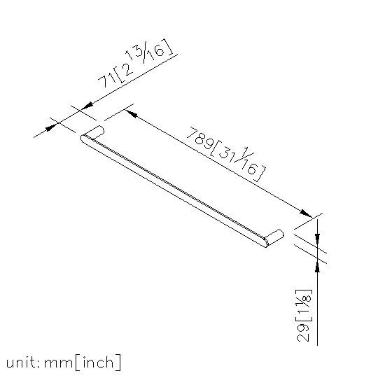 Towel Bar (760mm) thumbnail 2
