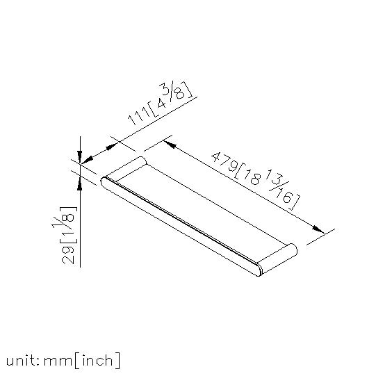 Shelf (450mm) thumbnail 2