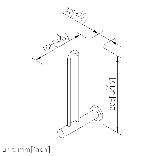 Spare Toilet Tissue Holder thumbnail 2
