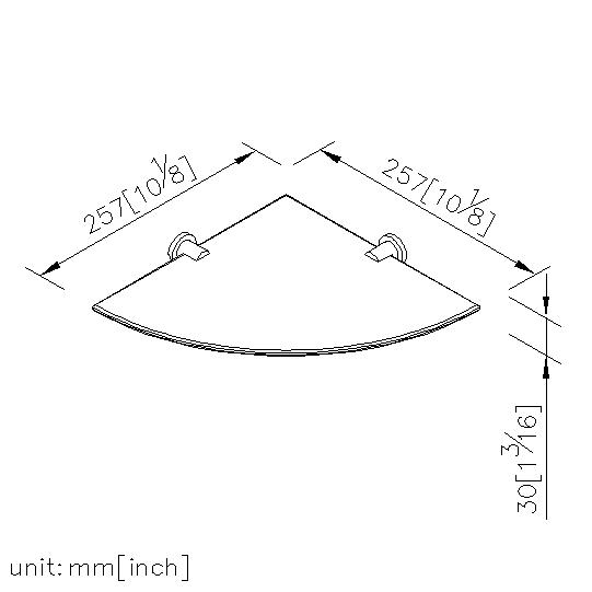 Corner Shelf (600mm) thumbnail 2