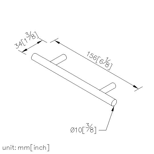 Handle (C/C 96mm) thumbnail 2